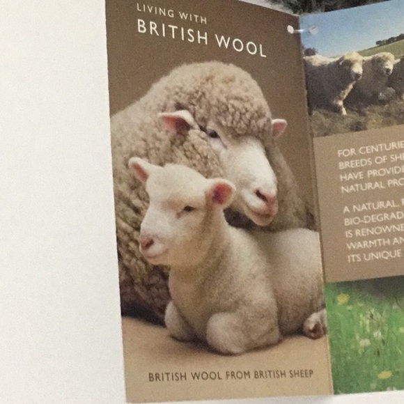 Northern Wafters British Wool Girl’s Mittens Whimsical Heart Design Fairy Boho - Picture 4 of 8